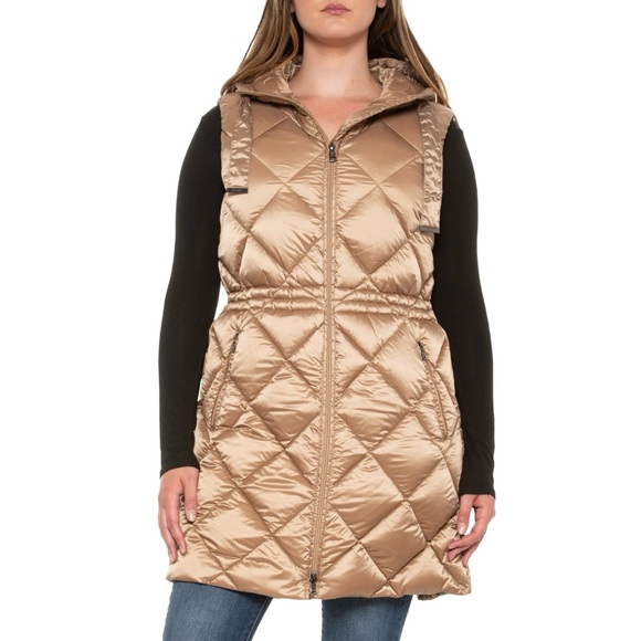Bogner brown gold vest size m - Picture 1 of 8
